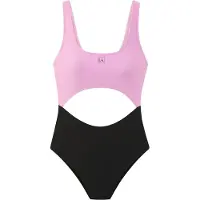 LASCANA Maillot de bain sport violet clair / noir