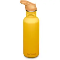 Klean Kanteen Classic Water Bottle 1011195 Sunset, Flip Seal Sport Cap, bouteille, 800 ml