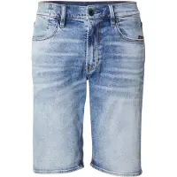 G-Star pour homme. D24430-E205-8436 Short Mosa bleu (34), Casuel, Coton, Denim