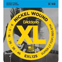 D'Addario EXL125 Cordes pour guitares électriques