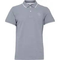 Blend T-Shirt 'Nate' bleu-gris / blanc