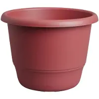 Elho Pot de Plante Rond Elho Amiga 47 Rouge