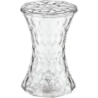 Kartell Stone Tabouret Crystal