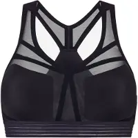 Hästko - Brassière effet seconde peau et respirante - Bra n°38 True Black pour Femme - Taille S - Noir