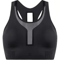 Hästko - Brassière 100% sans coutures - Bra n°42 True Black pour Femme - Taille XL - Noir