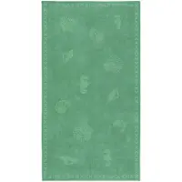 Seahorse Serviette de plage Hippocampe Coquillages - 100x200 cm - Vert jade
