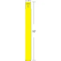 Zebra Z-Band Fun, jaune Bracelets Z-Band Fun pour imprimantes Desktop, 4x rouleaux par kit (350 rubans par rouleau), couleur : jaune - 4 pièces (10012712-2)