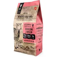 Wiejska zagroda - Agneau avec krill pour chats adultes - 5 kg