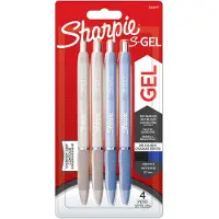 Sharpie Stylo gel S-Gel Fashion set de 4 pièces Frost+Pearl (4x)