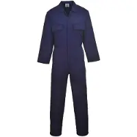Portwest Combinaison Euro Work Couleur : Marine Tall Taille L -