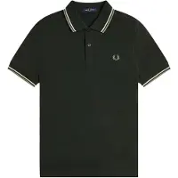 Fred perry Polo Twin Tipped M3600 Vert foncé