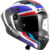LS2 LS2FF805ThunderGPAeroRauteBleuRouge06CasqueIntégral Taille 2XL
