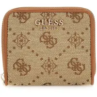 GUESS Compagnon / Portefeuille Neda Slg Small Zip A Latte Logo JP9654137