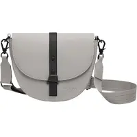 Vuxen Sac à bandoulière gris clair / noir