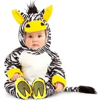 MOM Zebra Kids Costume Jaune 7-12 Months Enfants