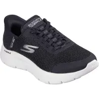 SKECHERS Baskets basses 'Slip-Ins: GO WALK Flex - Grand Entry' noir chiné