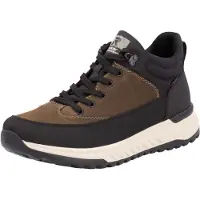 Rieker Chaussure de sport à lacets marron / noir