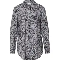 Comma Chemisier gris / noir