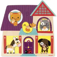 Janod Puzzle musical Mes petits compagnons