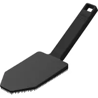 Yamazaki Éponge magnétique en silicone avec poignée TOWER, Ustensiles de nettoyage, Noir