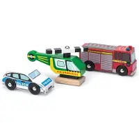 Le Toy Van Ensemble de véhicules de sauvetage