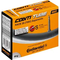 Continental Supersonic Presta 42 Mm Inner Tube Noir 700C / 20-25
