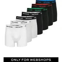 Only & Sons Boxers 'FITZ' gris / rouge / noir / blanc