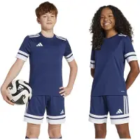 Adidas T-Shirt fonctionnel 'Squa25' marine / blanc