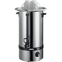 Saro Bouilloire à vin chaud et distributeur d'eau chaude - 19 litres, en acier inoxydable