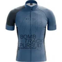 Bombtrack Maillot à Manches Courtes Grids And Guides