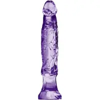 Get Real Toyjoy - plug anal débutant réaliste - 16 cm - silicone violet