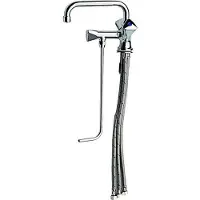 Ich-zapfe Mitigeur - - pour 1 vasque - Basse pression - Chromé - Acier inoxydable