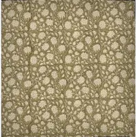 House Doctor Join nappe vert 150x150cm
