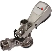 Ich-zapfe Tête de soutirage,Tete de fut, robinet Micro-Matic type S - raccord creuse, raccordement en série (CNS)