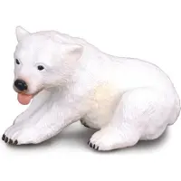 Collecta Ours - Ourson Blanc Assis