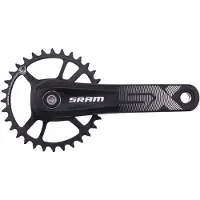 Sram Sx Eagle Powerspline Direct Mount Crankset Noir 165 mm / 32t