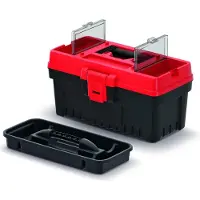Prosperplast Kufr na nářadí EVO 360x193x186 mm - barva: červená