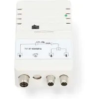 Nedis Catv Antenna Amplifier 25db Argenté