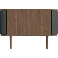 UMAGE Treasures Armoire à 2 Portes Dark Oak | Shadow