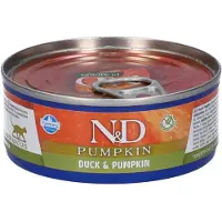 Farmina N&D Cat - nourriture humide canard & potiron pour chats adultes - 70 g