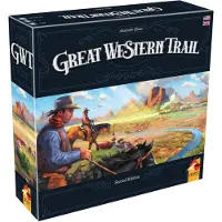 Asmodee Great Western Trail 2nd edition (anglais) - Jeu de plateau