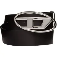 Diesel Ceinture noir / argent