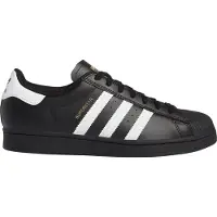 Adidas Originals - Chaussures de skate - Superstar ADV Core Black/Footwear White/Footwear White pour Homme en Cuir - Taille 42 - Noir