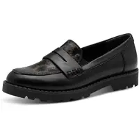 Tamaris Chaussure basse marron / noir