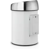 Brabantia Touch Bin 3 Litres Blanc