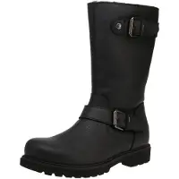 Panama jack Bottes Panama Jack Femme Fergie B1 Cuir Black-Taille 42