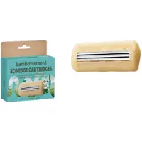 Bamboovement Lames de rechange pour rasoir en ciment de bambou - Ecoedge - 5 pièces