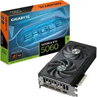 Gigabyte GeForce RTX 5060 EAGLE OC 8G Carte Graphique - 8GB GDDR7, 128bit, PCI-E 5.0, 2550 MHz Fréquence du cur, 3 x DisplayPort, 1 x HDMI, GV-N5060EAGLE OC-8GD