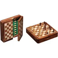 Philos Cassette d'échecs magnétique 19x19 cm