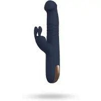 Dream Toys Dreamtoys Goddess Collection - vibromasseur à va-et-vient (bleu foncé)